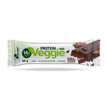 Батончик Veggie Protein Bar OLIMP 24 x 50 g Подвійний шоколад