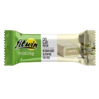 Батончик FitWin з начинкою фісташка-крем без цукру 60 г