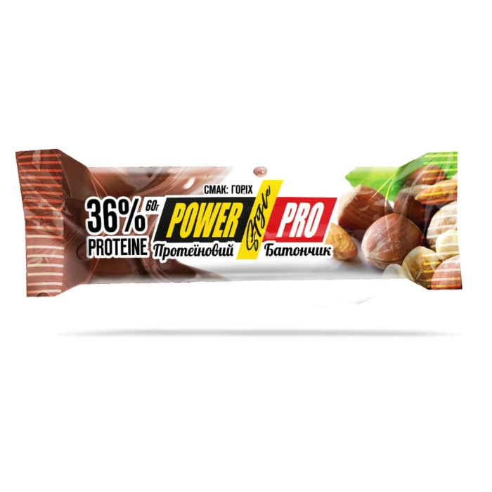 Батончик Power Pro горіх 60 г