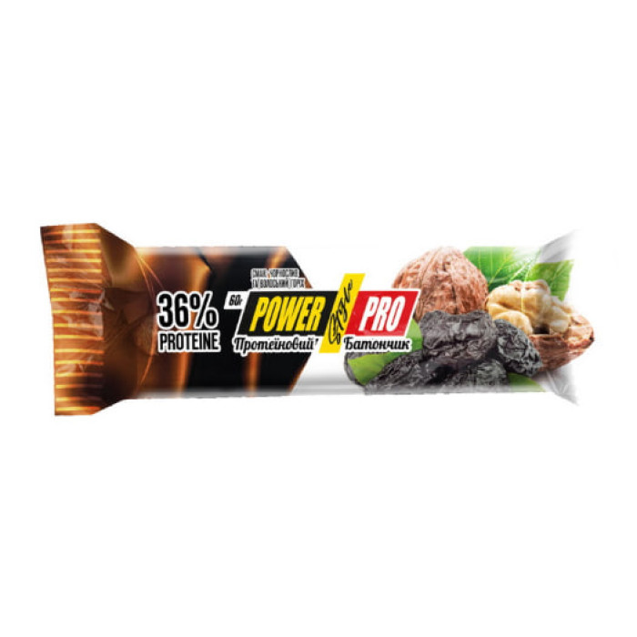 Батончик Power Pro чорнослив-горіх 60 г