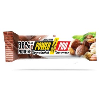 Батончик Power Pro горіх 60 г