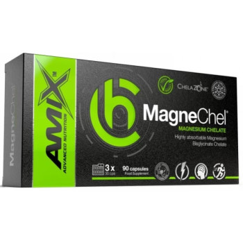 Магній бісгліцинат хелатний Amix ChelaZone MagneChel 90 капсул