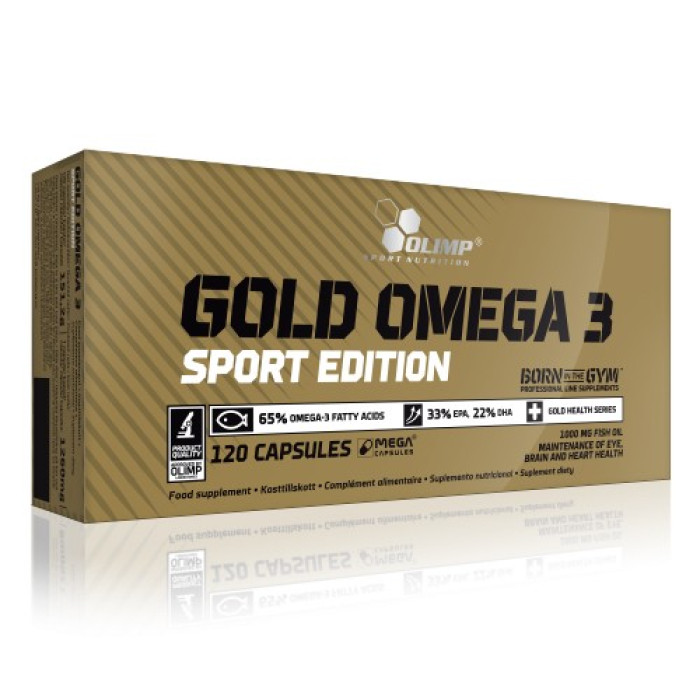 Gold Omega 3 SPORT 120 капс