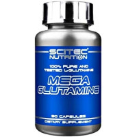 Мега Глютамін, Scitec, Mega Glutamine, 90 капсул, 2800 мг