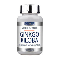 Гінкго Білоба, Scitec, Ginkgo Biloba, 120 мг, 100 капсул