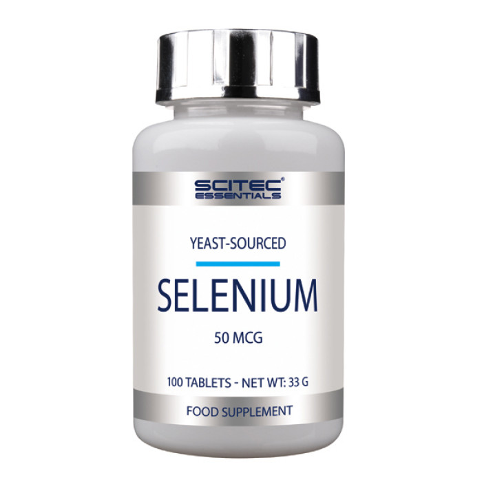 Селен, Scitec, Selenium, 50 мкг, 100 таблеток