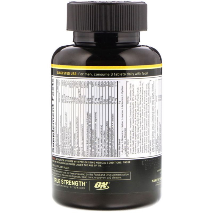 Вітаміни чоловічі Optimum Nutrition Опти-Мен 150 таблеток