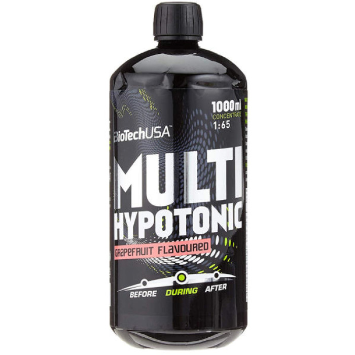 Гіпотонік, BiotechUSA, Multi Hypotonic, грейпфрут, 1000 мл