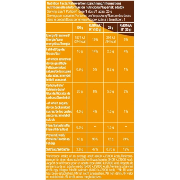 Протеїнові чіпси, BiotechUSA, барбекю, 25 г