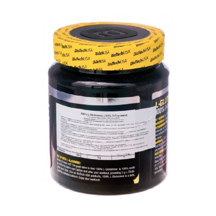 Глютамін, BioTechUSA, L-Glutamine, 500 г