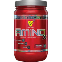 Аміно Х, BSN, Amino X, (полуниця-апельсин), 435 г