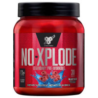 Передтренувальний комплекс BSN No-Xplode порошок 555 г блакитна малина