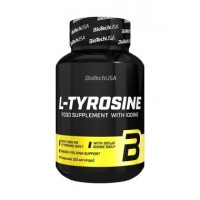 Тирозин, BioTechUSA, Tyrosine, 1000 мг, 100 капсул