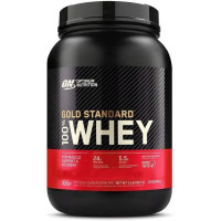 Протеїн Optimum Nutrition, 100% Whey Gold Standard,100% Вей Голд Стандарт, шоколадний мальт, 907 г 