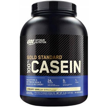 Протеїнова суміш Казеїн Optimum nutrition 909 г ванільний крем