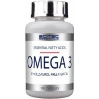 Омега-3, Scitec, Omega-3, 2000мг, 100 капсул