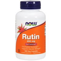 Рутин, Now Foods, Rutin, 450 мкг, 100 капсул