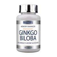Гінкго Білоба, Scitec, Ginkgo Biloba, 120 мг, 100 капсул