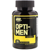 Мультивітаміни, Optimum Nutrition, Opti-Men, 90 таблеток