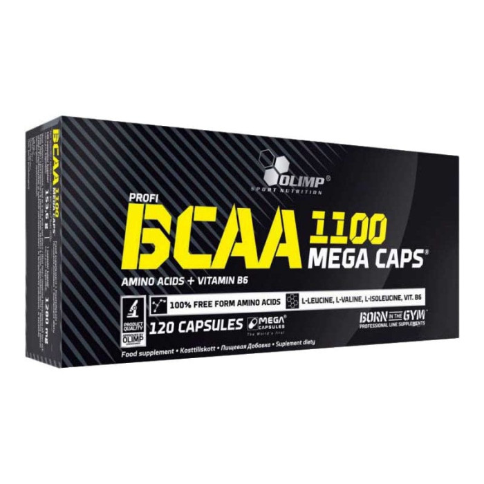 БЦАА Olimp 1100 мг 120 капсул
