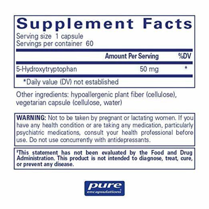 5-HTP, Puritan`s Pride , 100 мг, 60 капсул