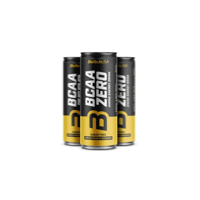 Енергетичний напій, BiotechUSA, BCAA Zero, яблуко-груша, 330 мл
