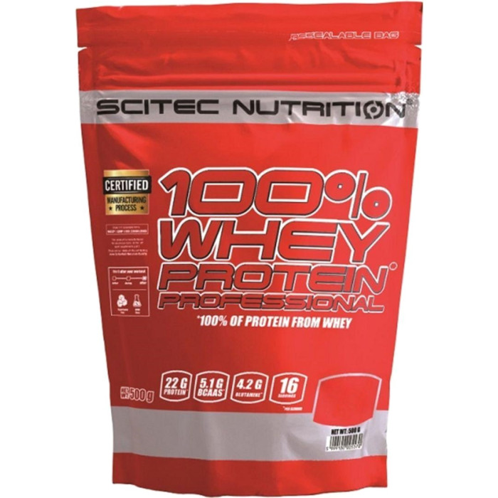 Протеїн, Scitec Nutrition, 100 Whey Protein Professional, (шоколад-кокос), 500 г 