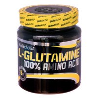 Глютамін, BioTechUSA, L-Glutamine, 500 г