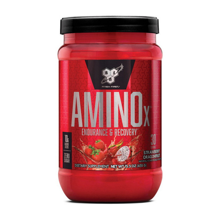 Аміно Х, BSN, Amino X, (полуниця-пітахая), 435 г