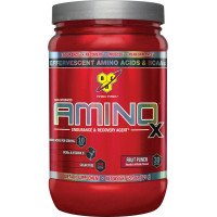 Аміно Х, BSN, Amino X, (полуниця-апельсин), 435 г
