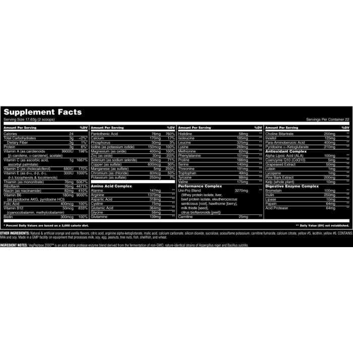 Мультивітаміни для чоловіків, Universal Nutrition, Animal pak, 388 г