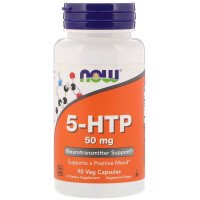 5-HTP Now 50 мг 90 капсул