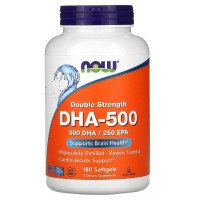 ДГК Now DHA 500 мг 90 капсул