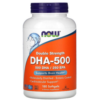 ДГК Now DHA 500 мг 90 капсул
