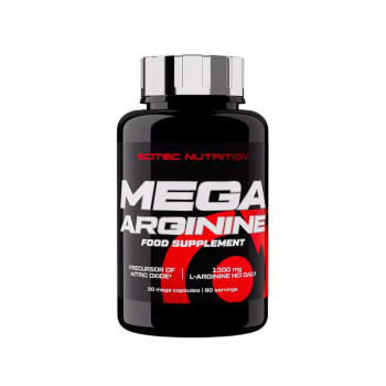 Мега Аргінін Scitec Nutrition 1300 мг 90 капсул