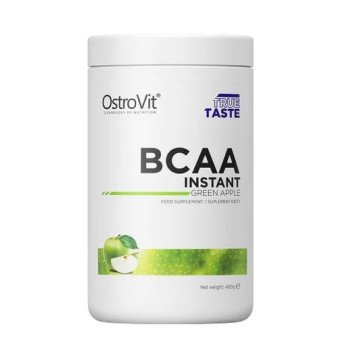 БЦАА Інстант OstroVit порошок 400 г зелене яблуко