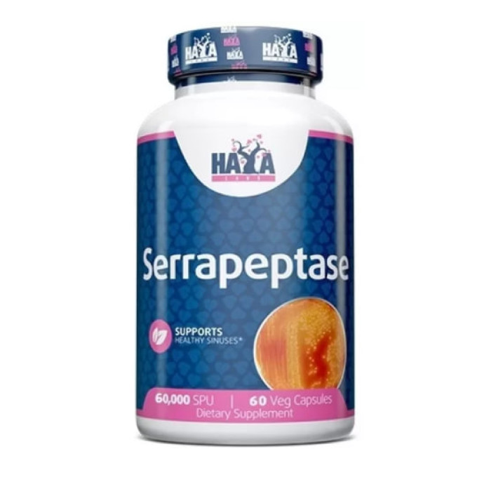 Серрапептаза HaYa 60000 спу 60 капсул