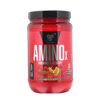 Аміно Х, BSN, Amino X, (полуниця-апельсин), 435 г