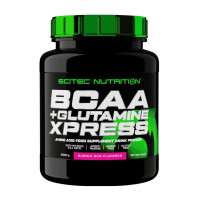Амінокислота Scitec Nutrition BCAA + Glutamine Xpress, жувальна гумка, 600 г