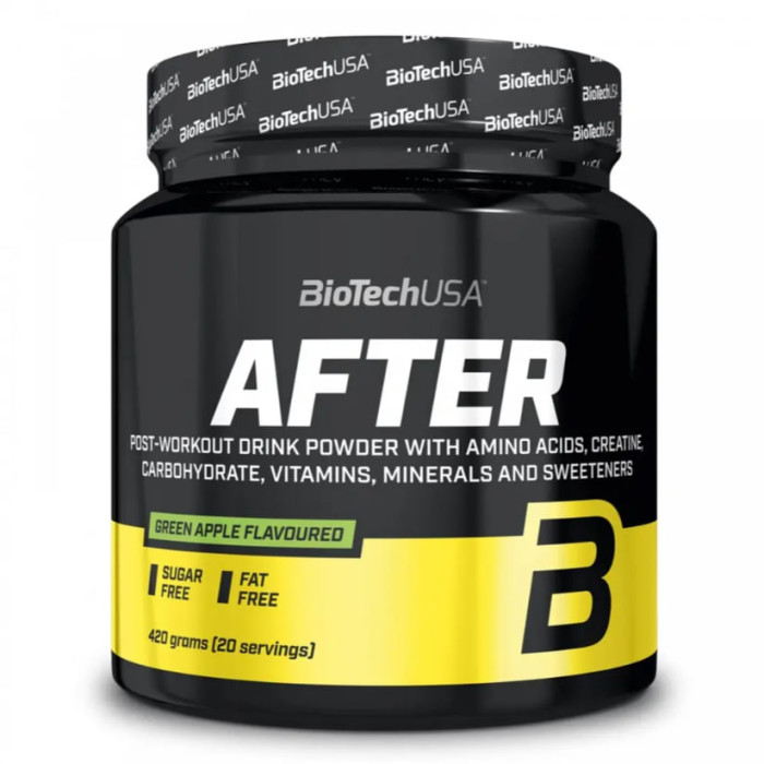 Амінокислоти After BioTech 420 г зелене яблуко