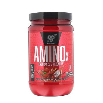 Аміно Х, BSN, Amino X, (полуниця-пітахая), 435 г