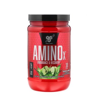 Аміно Х, BSN, Amino X, (зелене яблуко), 435 г