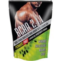 Суміш амінокислотна Power Pro ВСАА 2: 1: 1 з ароматом фруктового пуншу, 500 г