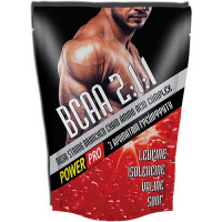 Суміш амінокислотна Power Pro ВСАА 2: 1: 1 з ароматом грейпфруту, 500 г