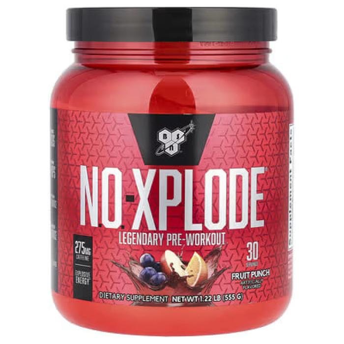 Передтренувальний комплекс BSN No-Xplode порошок 555 г фруктовий пунш
