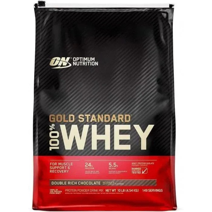 Протеїнова суміш Optimum nutrition 4500 г подвійний шоколад