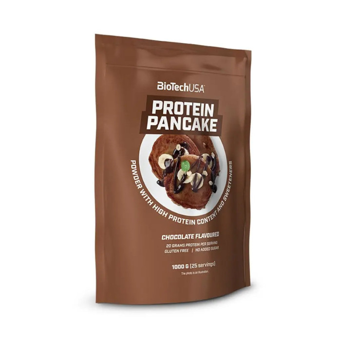 Протеїнові панкейки, BiotechUSA, Protein Pancake, (шоколад), 1 кг