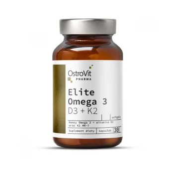 OstroVit - Pharma elite Omega 3 D3 + K2 30 caps