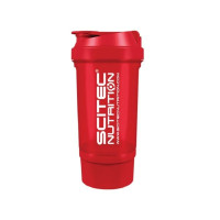 Шейкер Scitec Nutrition 500 мл червоний