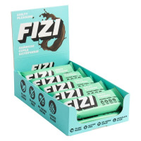 Батончик шоколадний без цукру "Coconut cookie+almond" Fizi 45 г